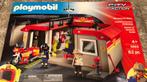 Playmobil meeneem brandweerkazerne, Kinderen en Baby's, Nieuw, Ophalen