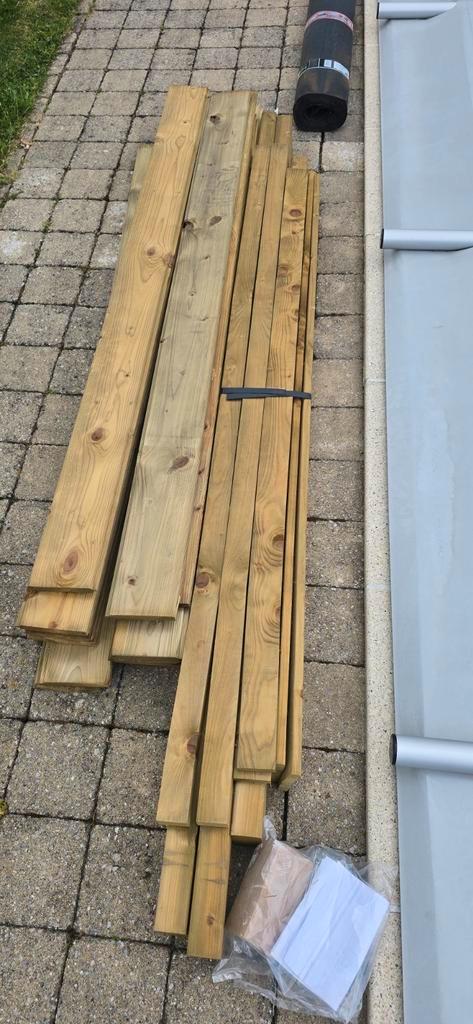 Abris buches/bûcher de marque Gardenas. Neuf, Tuin en Terras, Palen, Balken en Planken, Nieuw, Ophalen