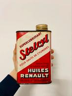 Bidon d’huile Olieblik olie blik oil can Renault Stelcyl, Verzamelen, Ophalen of Verzenden