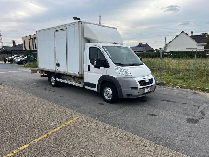 Peugeot boxer hefbox van 20 m³, Auto's, Bestelwagens en Lichte vracht, Particulier, Airbags, Airconditioning, Radio, Peugeot, Diesel