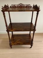 Antiek Victoriaans What-Not walnoot etagere, Antiek en Kunst, Curiosa en Brocante, Ophalen