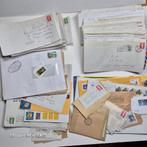 Set enveloppen, vlammen, postzegels, Postzegels en Munten, Met envelop, Verzenden, Frankeerzegel, Gestempeld