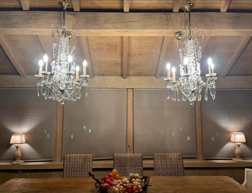2 PRACHTIGE Hoge Franse Kroonluchters !!! SET nr 2, Antiek en Kunst, Antiek | Verlichting, Ophalen
