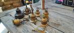 Oude lamphouder vastgeschroefd, Antiek en Kunst, Antiek | Verlichting, Ophalen of Verzenden