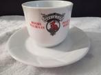 Tasse à café et soucoupe Pélican rouge, Ophalen of Verzenden, Nieuw