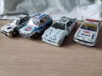 4 Burago rally wagens, Ophalen of Verzenden, Gebruikt, Burago