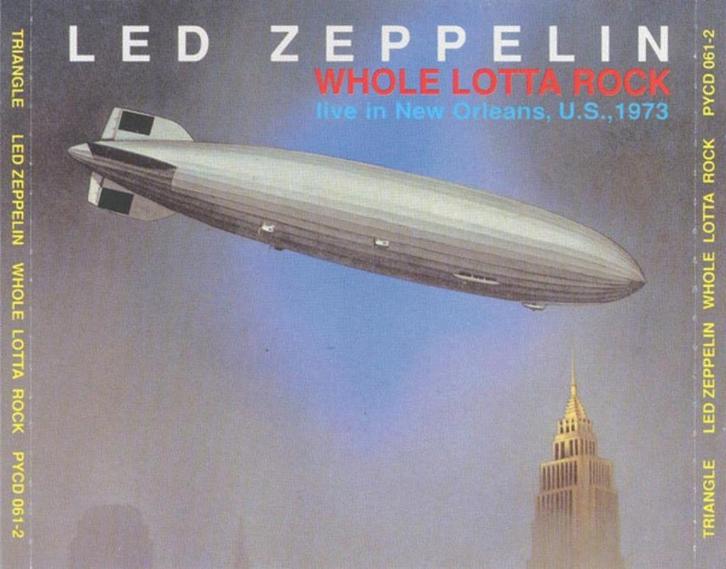 2 CD's LED ZEPPELIN - Live New Orleans 1973, Cd's en Dvd's, Cd's | Hardrock en Metal, Nieuw in verpakking, Verzenden