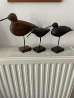 3 houten vogels als decoratie, Huis en Inrichting, Woonaccessoires | Wanddecoraties, Nieuw, Ophalen