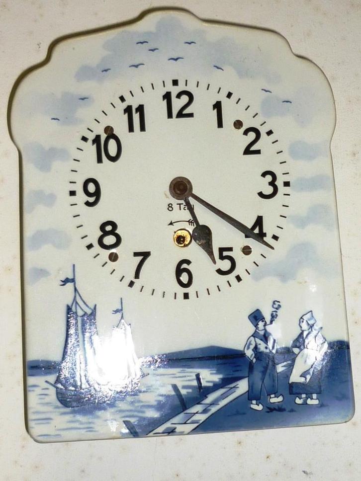 Pendule murale, Huis en Inrichting, Woonaccessoires | Klokken, Gebruikt, Wandklok, Analoog, Ophalen of Verzenden