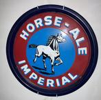 Emaille Horse-Ale Imperial bierplateau, Verzamelen, Verzenden, Gebruikt