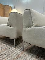 2x Design on Stock Bloq fauteuil écru – PN: 2.249€ p. unité, 75 à 100 cm, Enlèvement ou Envoi, Zitstoel Design Fauteuil, Comme neuf