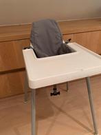 Kinderstoel ikea antilop wit, Kinderen en Baby's, Kinderstoelen, Ophalen, Gebruikt, Afneembaar eetblad