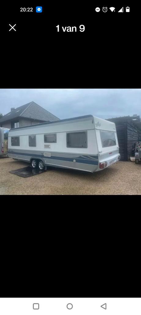 Fendt Diamond 700G 2003, Caravans en Kamperen, Caravans, Fendt, Airco, Douche, Ringverwarming, Ophalen
