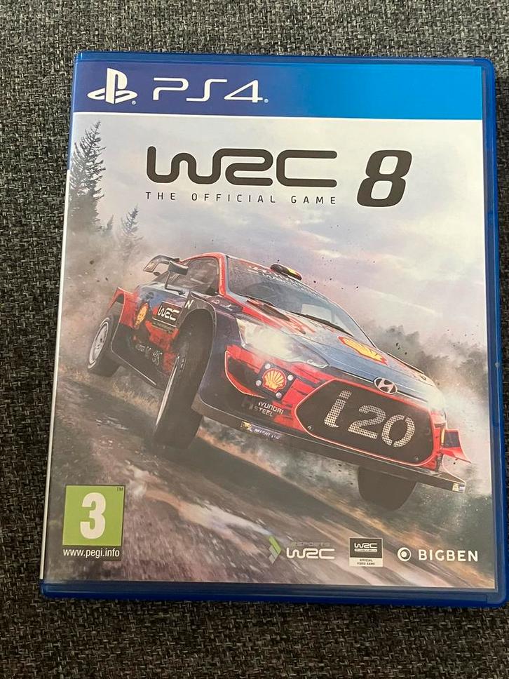 PS4 - WRC 8, Games en Spelcomputers, Games | Sony PlayStation 4, Zo goed als nieuw, Racen en Vliegen, Vanaf 3 jaar, Ophalen of Verzenden