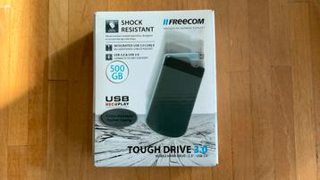 Nooit gebruikte Freecom Tough Drive 500GB disponible aux enchères