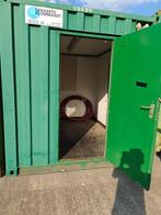 Bureelcontainer UNICO 8x3 meter met opbergruimte, Ophalen