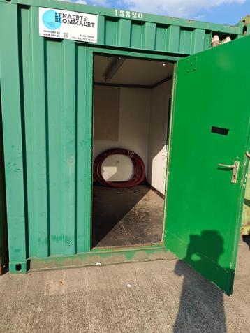 Bureelcontainer UNICO 8x3 meter met opbergruimte beschikbaar voor biedingen