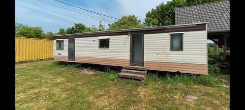 Stacaravan 11m x 3,50m, Caravans en Kamperen, Stacaravans, Ophalen
