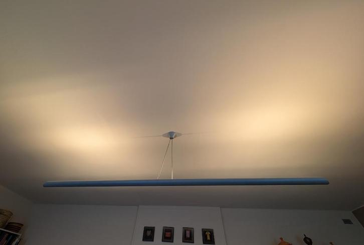 Lampe suspendue (autographe), Maison & Meubles, Lampes | Suspensions, Utilisé, 50 à 75 cm, Métal, Enlèvement