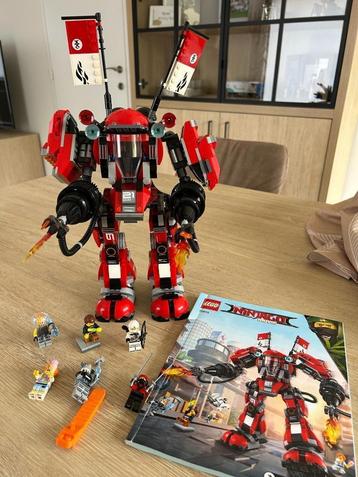 Vuurmecha Ninjago 70615 beschikbaar voor biedingen