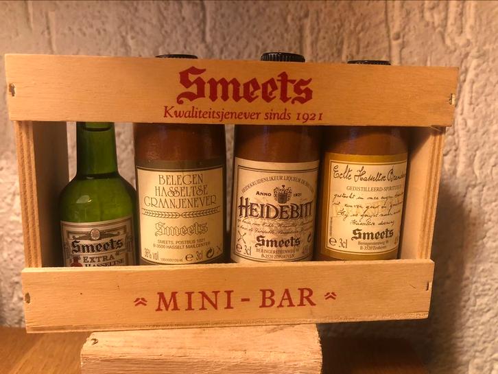 smeets jenever hasselt MINI-BAR, Verzamelen, Merken en Reclamevoorwerpen, Zo goed als nieuw, Overige typen, Ophalen of Verzenden