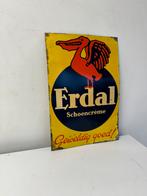 Erdal schoenpoets oud reclamebord, Ophalen of Verzenden, Gebruikt, Reclamebord