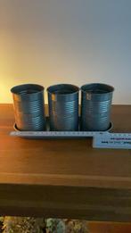 Kruidenbloempotjes voor thym - koriander - origano, Ophalen of Verzenden, Gebruikt