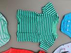 groen gestreept t-shirt 12m 80cm, Kinderen en Baby's, Babykleding | Maat 80, Zo goed als nieuw, Ophalen