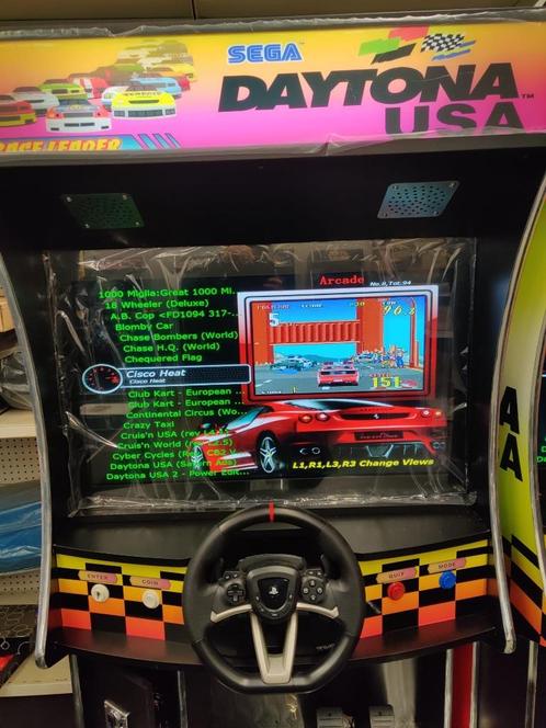 Daytona Racer Arcades -  1950 € par piece, Consoles de jeu & Jeux vidéo, Jeux | PC, Neuf, Enlèvement ou Envoi