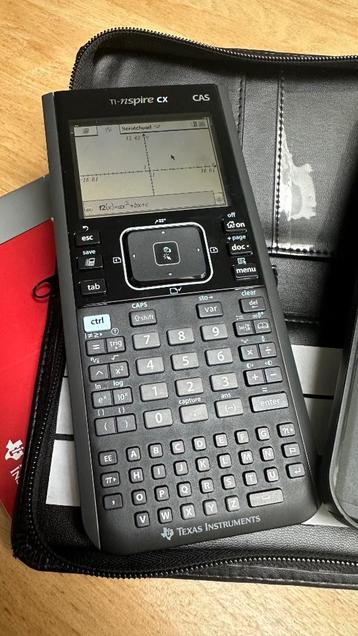Calculatrice  Graphique TI-Nspire CX CAS de Texas Instrument beschikbaar voor biedingen