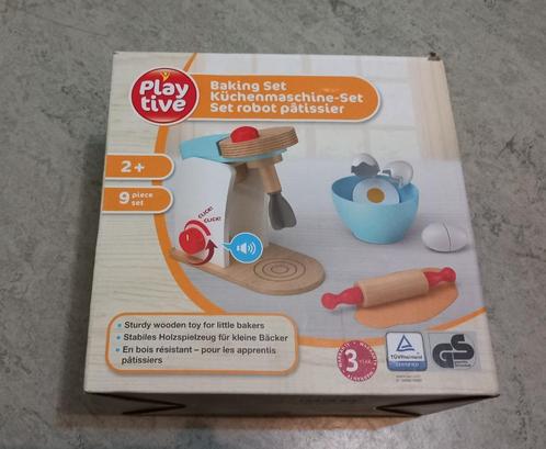 ② Set robot pâtissier en bois pour enfant — Jouets