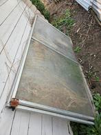 Plexi panelen en gaaspanelen, Ophalen, Gebruikt