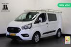 Ford Transit Custom 2.0 TDCI Dubbele Cabine EURO 6 - Airco -, Auto's, Parkeersensor, Wit, Bedrijf, 165 g/km