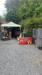 Groot Coca-Cola bord emaille, Ophalen