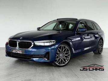BMW 5 Serie 520 dA Touring-1ERPRO-T.O-COCKPIT-CUIR-CAMERA-AT beschikbaar voor biedingen