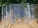 Hondenren gegalvaniseerd hekpanelen, Dieren en Toebehoren, Hondenhokken, Ophalen, Hondenkennel, 110 cm of meer, 100 cm of meer