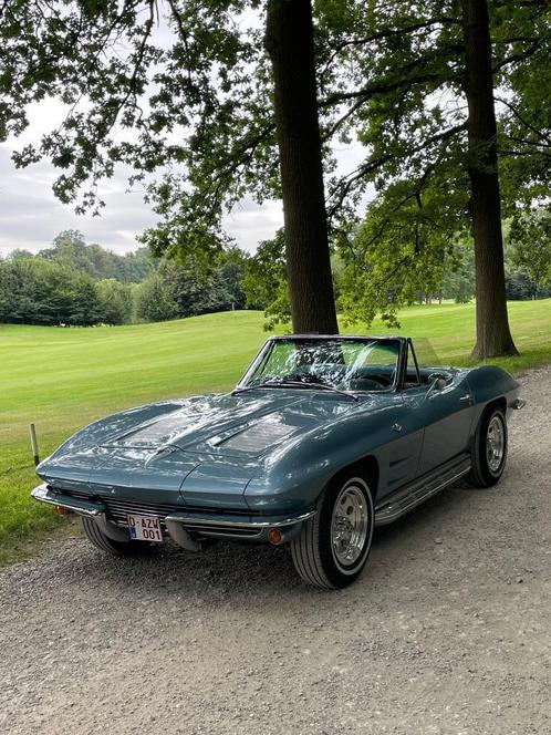 Chevrolet Corvette c2, Autos, Chevrolet, Particulier, Corvette, Radio, Essence, Euro 1, Cabriolet, 2 portes, Boîte manuelle, Bleu