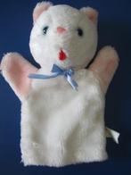 marionnette chat + marionnette mouton rose, Enfants & Bébés, Utilisé, Chat, Enlèvement ou Envoi