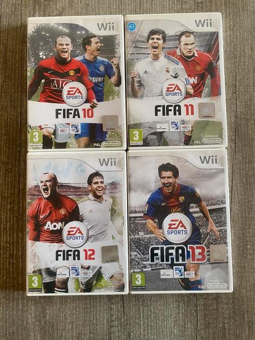 Wii games Fifa 10 tot 13, Games en Spelcomputers, Games | Nintendo Wii, Sport, Vanaf 3 jaar, Ophalen
