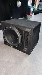 Rockford Fosgate P2-1X12 subwoofer + Crunch GTO 1200, Gebruikt, Subwoofer, 120 watt of meer, Ophalen