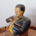 Zeer oude Tammany Bank spaarpot uit 1873 - J.E. Stevens, Ophalen of Verzenden, Gebruikt