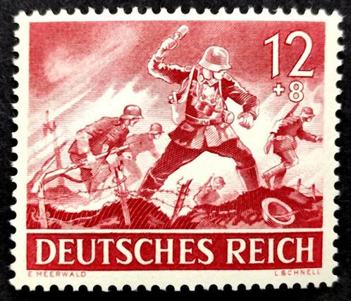 Deutsches Reich: Sturmtruppen 1943 POSTFRIS, Postzegels en Munten, Postzegels | Europa | Duitsland, Postfris, Overige periodes
