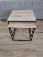 Lot de 2 tables gigognes industriel, Maison & Meubles, Enlèvement ou Envoi