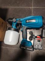 Pistolet à peinture sur batterie, Bricolage & Construction, Matériel de peinture, Enlèvement ou Envoi