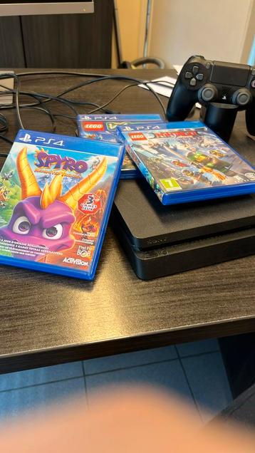 Playstation 4, 3games, 1 controler en oplaadstation, Games en Spelcomputers, Spelcomputers | Sony PlayStation 4, Ophalen of Verzenden