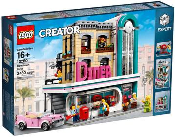 Lego creator expert 10260 - Downtown Diner - Nieuw!, Kinderen en Baby's, Speelgoed | Duplo en Lego, Ophalen of Verzenden, Nieuw