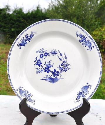 plat rond de service decor grand bouquet  beschikbaar voor biedingen