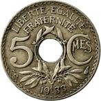 Frankrijk 5 centimes, 1933   2 Stuks te koop, Postzegels en Munten, Frankrijk, Ophalen of Verzenden, Losse munt