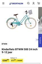Fiets elops decathlon meisje, Fietsen en Brommers, Fietsen | Meisjes, Ophalen, Gebruikt, 24 inch, Handrem