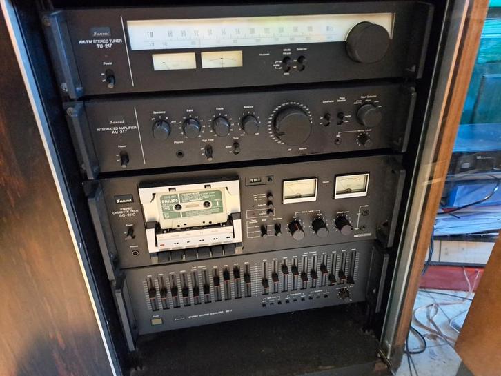 Chaîne hifi vintage sansui, Audio, Tv en Foto, Stereoketens, Denon